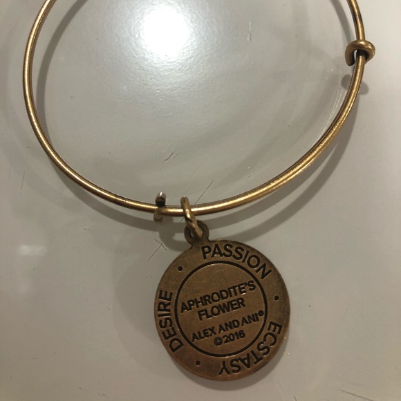 Alex and Ani Gold Aphrodite’s Flower Bracelet - Picture 3 of 4